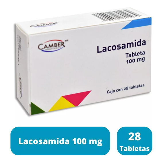 Lacosamida Camber Control Epilepsia 28 Tabletas 100 Mg
