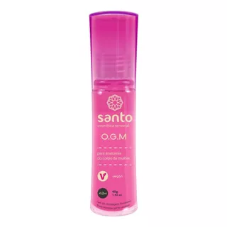 Santo Ogm Gel Excitante Feminino Orgasmo Intenso 40gr