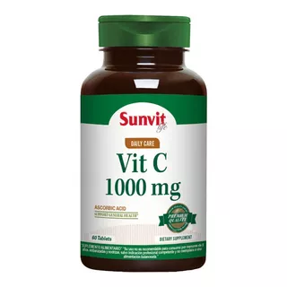 Sunvit Life - Vitamina C 1000 Mg. 60 Tabletas