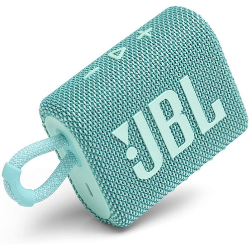 Parlante JBL Go 3 JBLGO3 portátil con bluetooth waterproof teal 110V/220V 