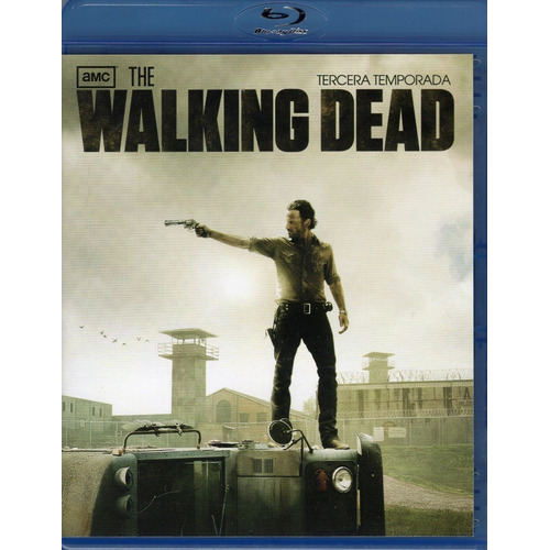 The Walking Dead Tercera Temporada 3 Tres Blu-ray