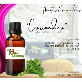 Aceite Esencial Coriandro 10ml Aromaterapia