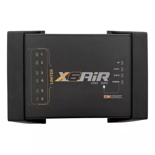 Equalizador Processador De Áudio Digital X6 Air Expert Bt 12v