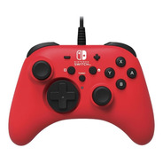 Control Joystick Hori For Nintendo Switch  Rojo