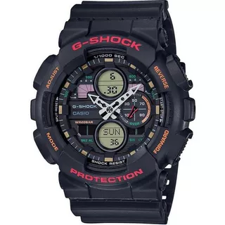 Relógio Masculino Casio G-shock Ga-140-1a4dr Correia Preto