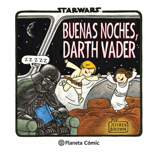 Star Wars Buenas Noches, Darth Vader, De Brown, Jeffrey. Editorial Planeta Cómic, Tapa Dura En Español