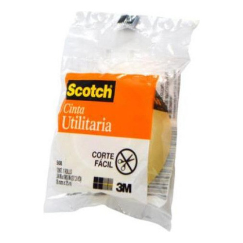 8pzas Cinta Scotch 508 18mmx25mm Económica 3m 5081825 /vc