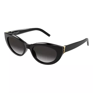 Lentes Sol Ysl Saint Laurent Slm115 Iconic Cat Eye Italy 54