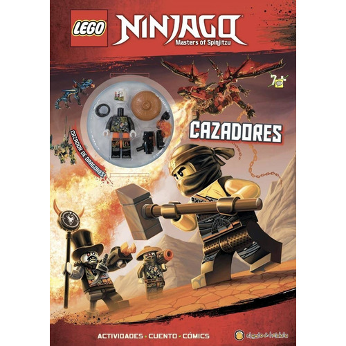 Libro Cazadores - Heroes Ningajo Lego, de Lego. Editorial Gato De Hojalata, tapa blanda en español