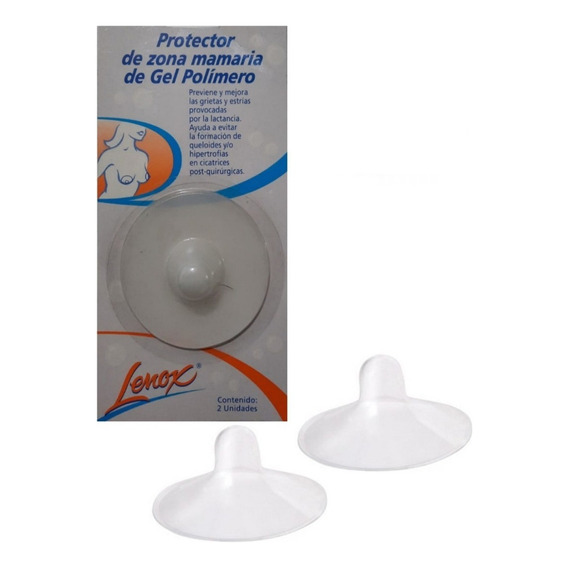 Par Protectore Mama Gel Lactancia Grieta Pezón Lenox Cuot As