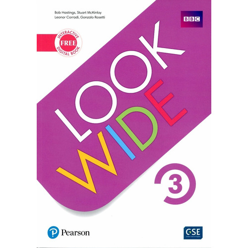 Look Wide 3 - Student's Book + Workbook, de CORRADI, LEONOR. Editorial Pearson, tapa blanda en inglés internacional, 2018
