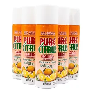 6 Piezas Pure Citrus Eliminador Olores Aroma Naranja Natural