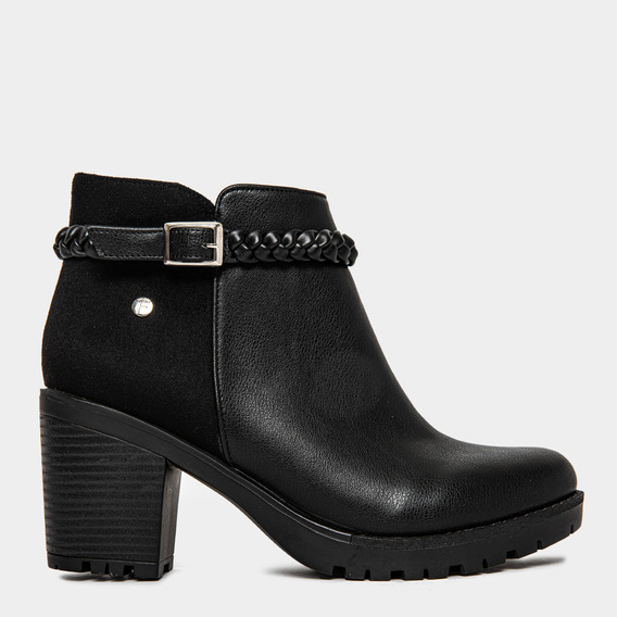 Botin Mujer Footloose Fm-027 (35-39) Eliana Negro