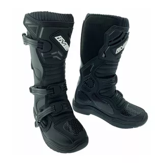 Bota Infantil Preta Ims Revolution Motocross Enduro Trilha