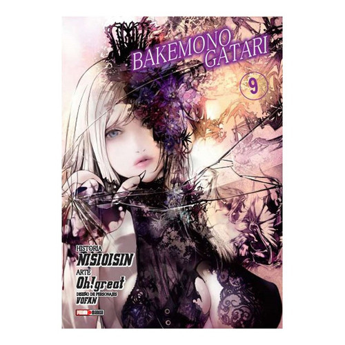 Panini Manga Bakemonogatari N.9, De Nishio Ishin. Serie Bakemonogatari, Vol. 9. Editorial Panini, Tapa Blanda, Edición 1 En Español, 2022