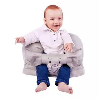 Cadeirinha De Bebê -  Sofazinho Para Sentar Elefante