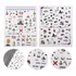 Adhesivos De Uñas Skz Stickers Para Halloween, 12 Hojas