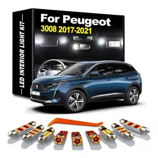 Kit Led Interior Canbus Peugeot 3008 2017 - 2021