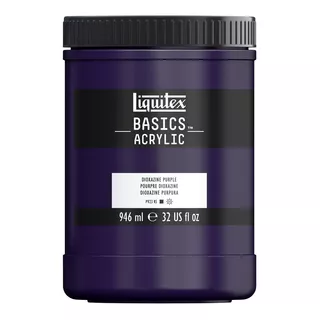 Tinta Acrílica Liquitex Basics Dioxazine Purple 186 946ml