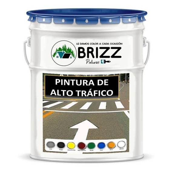 Pintura Alto Tráfico Brizz - Color Varios Tineta (4gal)