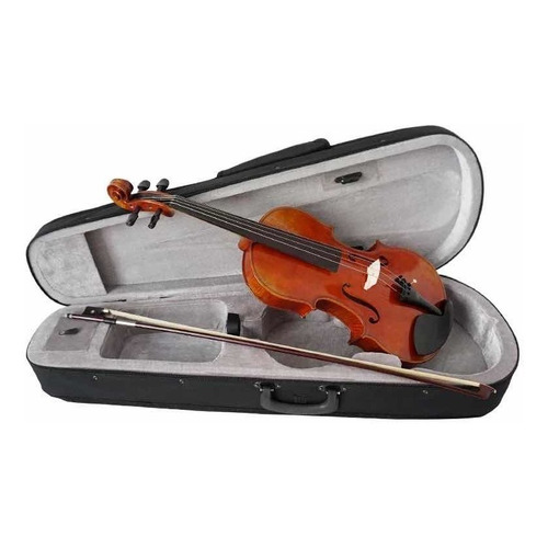 Armoni 44 violin 4/4 incluye arco brea estuche acustico color madera
