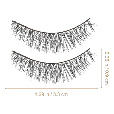 5 Pairs False Eyelashes Chemical Fiber Fake Lashes 443