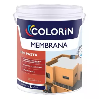 Membrana En Pasta Colorin X 20 Apto Techo Y Muros Plaza Ani