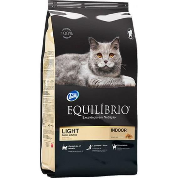 Equilibrio Gato Adulto Light 1,5kg Alimento