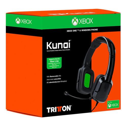 Audifonos Xbox One Estereos Tritton Kunai Color Negro