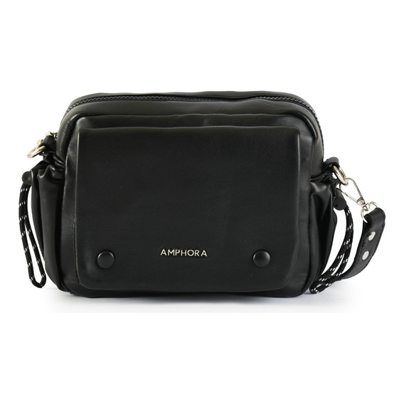 Tropez Cartera Bandolera Pequeña Negro