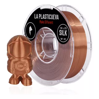 Silk 1.75 1kg Filamento Seda 3d Premium Color Cobre