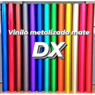 Vinilo Metalizado Mate Moldeable 18mt X 1.52mt (polgraf)