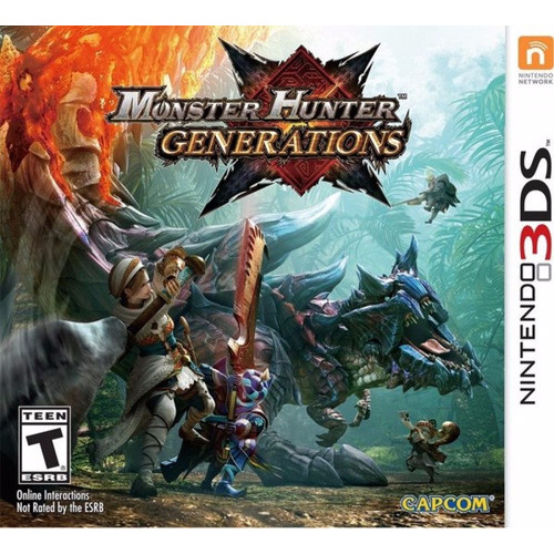 Monster Hunter Generations Nintendo 3ds Fisico