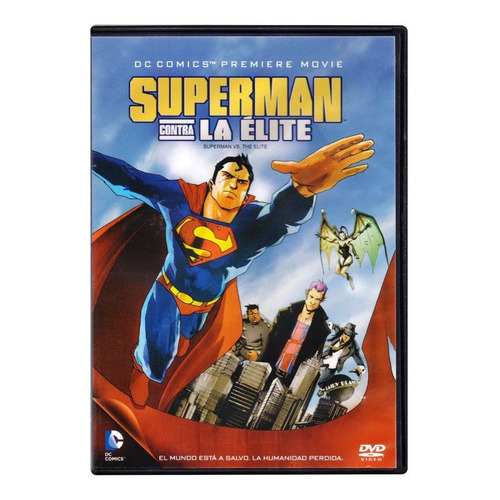 Superman Contra La Elite Dc Comics Pelicula  Dvd