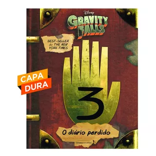 Livro O Diário Perdido De Gravity Falls - - Capa Dura