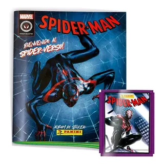 Álbum Spiderman: Bienvenido Al Spider-verso + 20 Sobres
