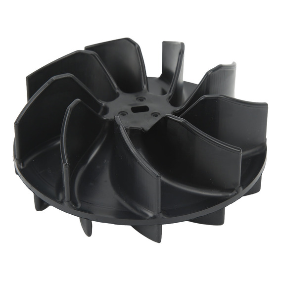 Ventilador Con Impulsor De Vacío, Aspas De Abs Negro, Piezas