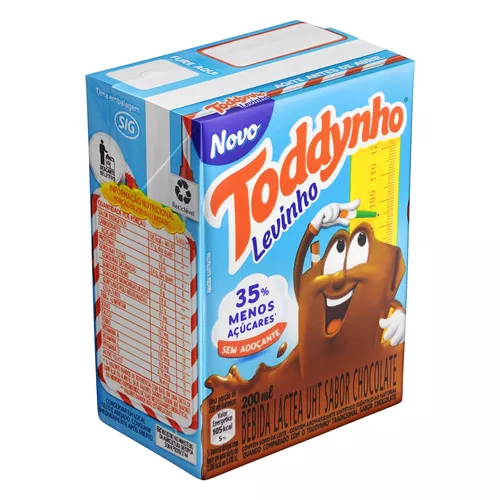 Bebida Láctea Toddynho Chocolate 200ml [APP + CLIENTE OURO] 41736