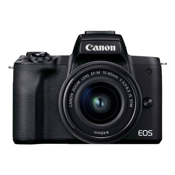 Camara Canon Eos M50 Mark Ii 15-45 24mp 4k Bth Wifi Entrega