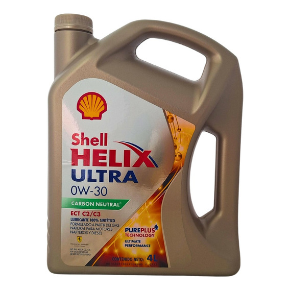 Aceite Para Motor Shell Helix Ultra Ect C2c3 0w-30