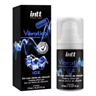 Gel Beijavel Vibration Power Extra Forte Sabor Ice 17ml Intt