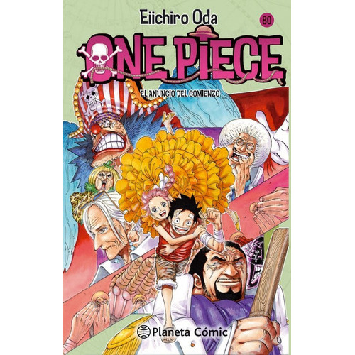 One Piece Nãâº 80, De Oda, Eiichiro. Editorial Planeta Cómic, Tapa Blanda En Español