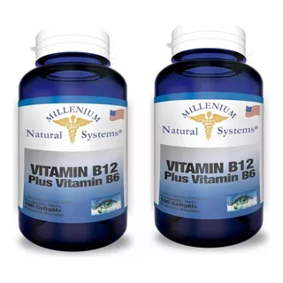 X2 Vitamina B12 Plus Vitamina B6 X - Unidad a $491