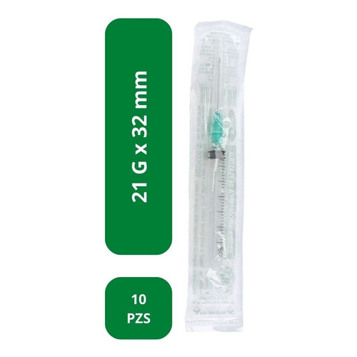 10 Jeringas Bd Plastipak 21gx32mm (1 1/4) 3ml Capacidad en volumen 3 mL