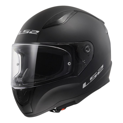 Casco Moto integral LS2 Rapid FF353 Negro Mate Sólido talla M 57 58 cm