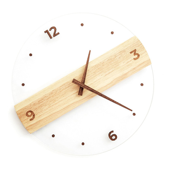 Reloj De Pared Redondo Silencioso, Decorativo, Moderno, Pane