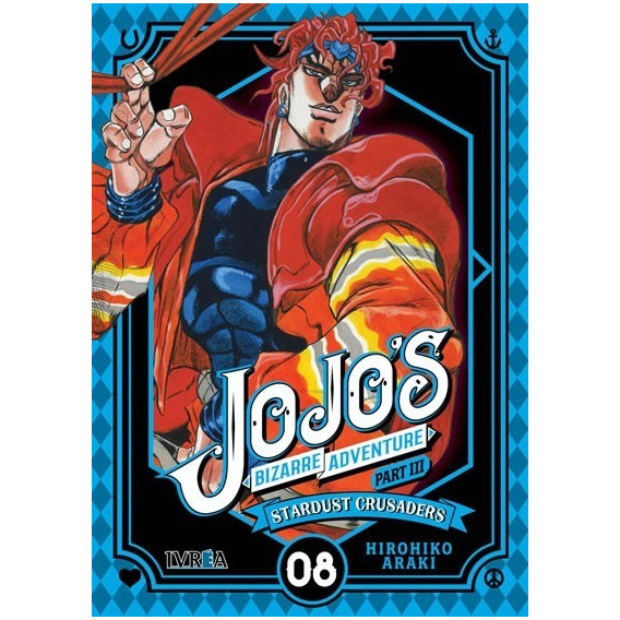 Manga Jojo´s Bizarre Adventure Parte Iii Tomo 08 Ivrea