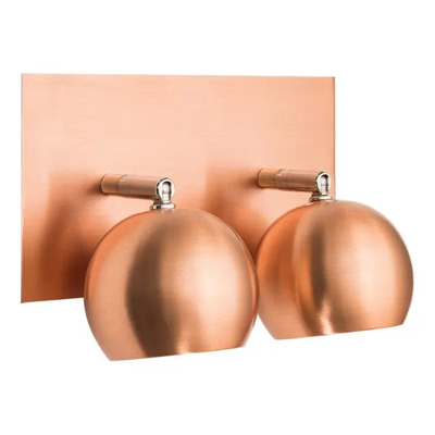 Aplique Alyssa Bocha Ø9cm 2xg9 Cobre 1870/2u Movil Cobre