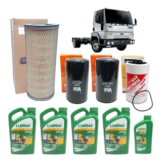 Kit Troca De Óleo E Filtros Ford Cargo 815e Cummins 2010/...