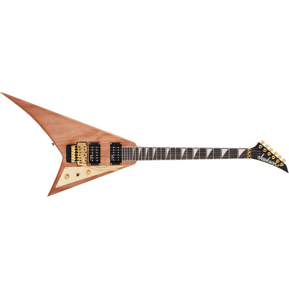 Guitarra Eléctrica Jackson Js Series Rhoads Mah Js32 Material Del Diapasón Amaranth Orientación De La Mano Diestro Color Natural